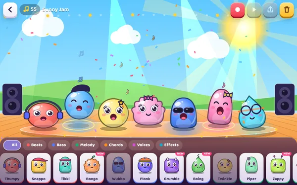 Beat Buddies gameplay screenshot