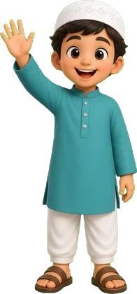 Sami waving